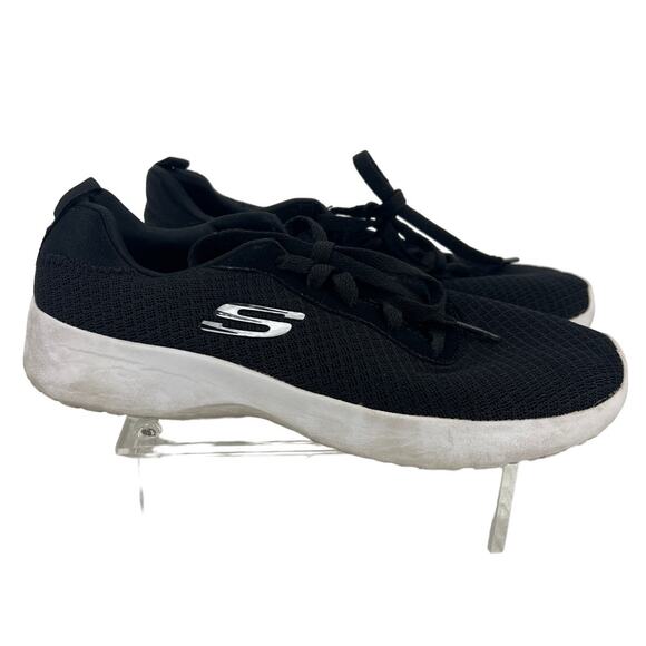 Skechers Sneaker Dynamight 2.0 59537H Black Memory Foam Low Top 7.5 - Picture 1 of 8